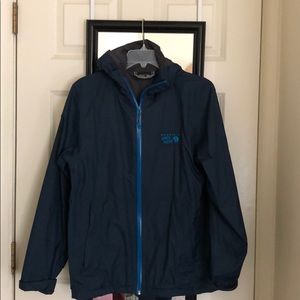 Navy Mountain Hardware Men’s S Rain Jacket